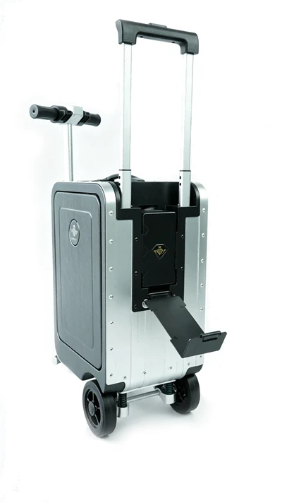 ALIOTOP Smart Elektrisk Kørebagage TSA Lock Boarding Kuffert